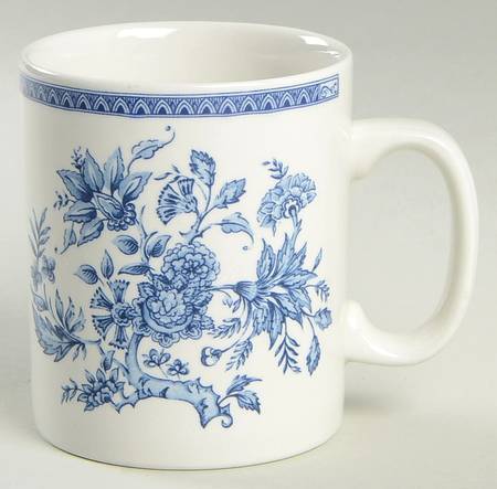 Indian Tree Blue Mug