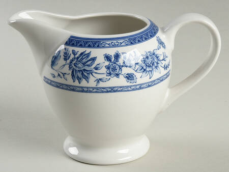 Indian Tree Blue Creamer by Churchill