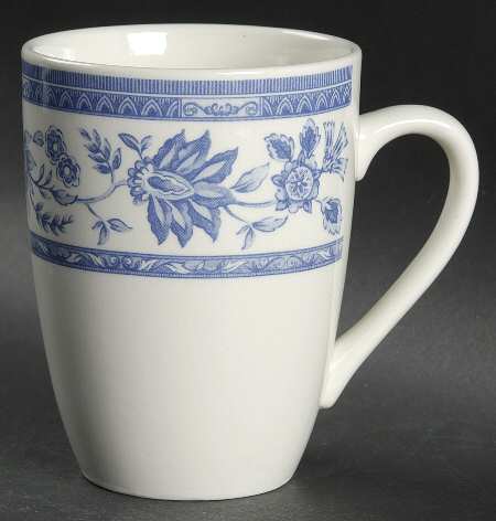 Indian Tree Blue Mug