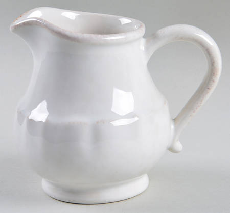 Impressions Linen White Creamer
