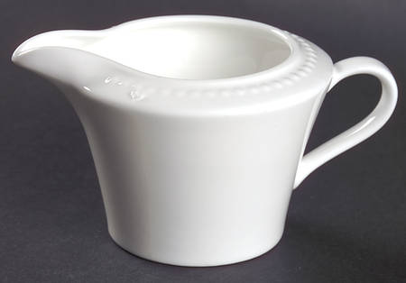 White Pearl Creamer by Crate & Barrel