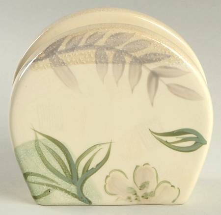 Textured Leaves (Corelle) Napkin Holder