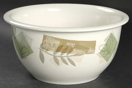 Textured Leaves (Corelle) 9" Mixing Bowl