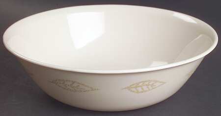 Textured Leaves (Corelle) 8" Round Vegetable Bowl