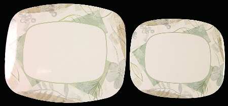 Textured Leaves (Corelle) 2-Piece Stove and Counter Mat