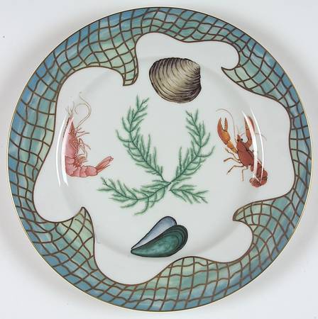 St. Tropez Dinner Plate by Lynn Chase