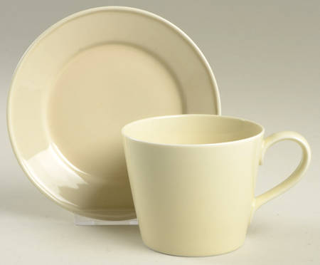 Margo Flat Cup & Bread & Butter Plate/Saucer Set