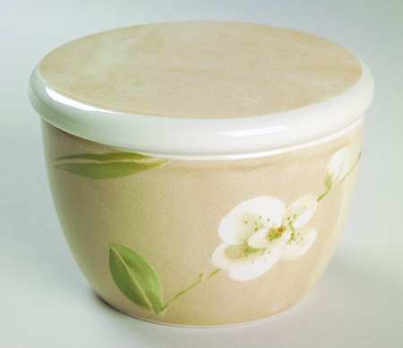 Orchid Sugar Bowl & Lid