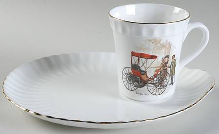 CRS132 Snack Plate & Cup Set