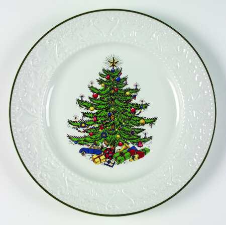 Dickens Embossed Christmas (White) by Cuthbertson