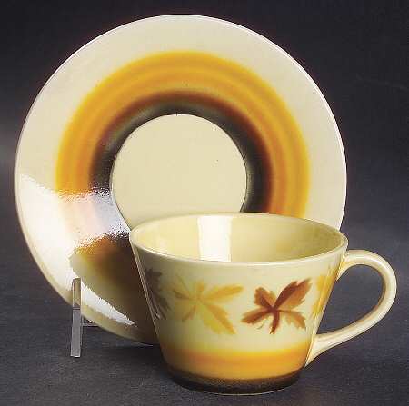 1354 Flat Cup & Saucer Set