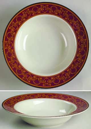 Ancient Kingdom Rim Soup Bowl