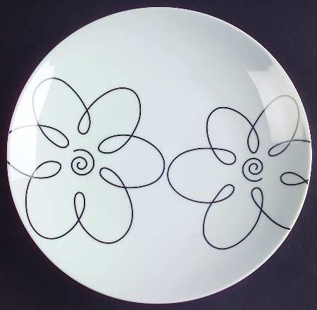 Daisy Doodle Salad Plate