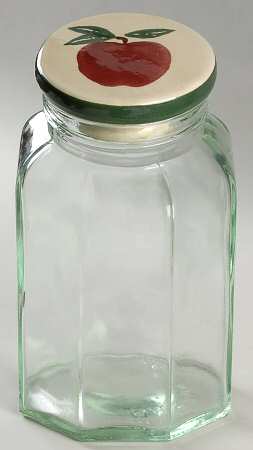 Apple & Ivy Large Glassware Canister