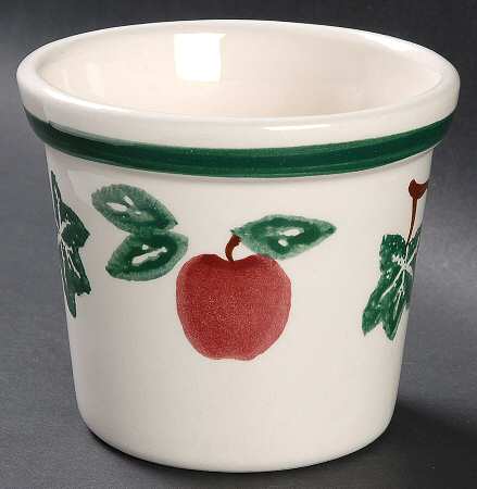 Apple & Ivy Small Open Crock