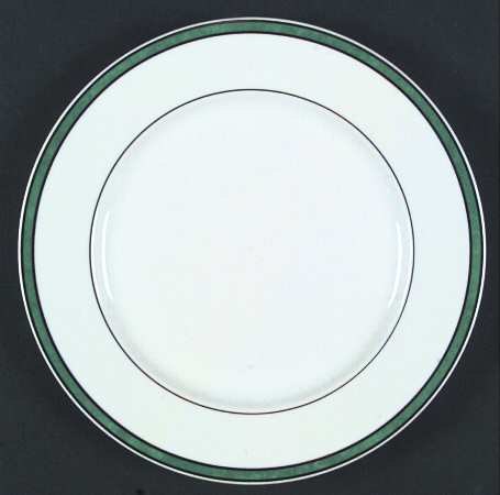 Rubanea Vert Accent Salad Plate