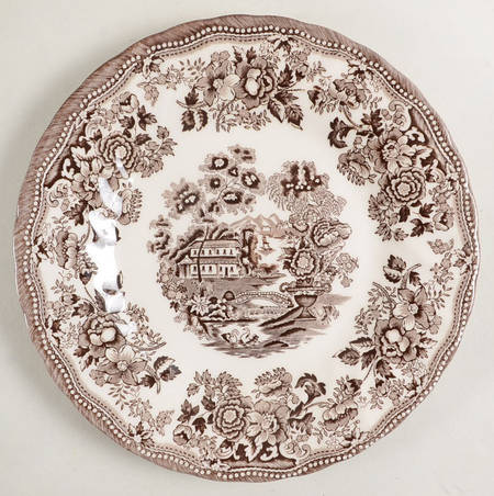 Tonquin Brown Salad Plate
