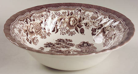 Tonquin Brown 9" Round Vegetable Bowl