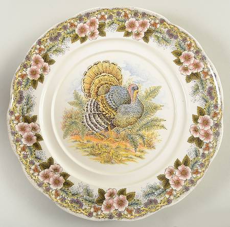 Thanksgiving Multicolor (Non-England) Underplate for Tureen