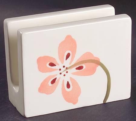 Pretty Pink (Corelle) Napkin Holder