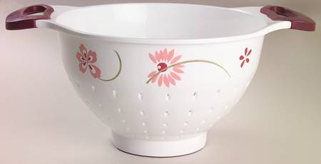 Pretty Pink (Corelle) Melamine Colander