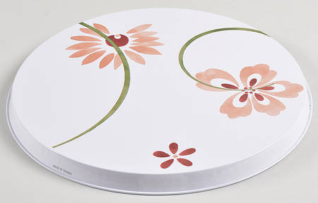 Pretty Pink (Corelle) 10" Individual Steel Stove Cover