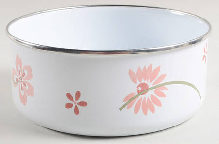 Pretty Pink (Corelle) 7" Metal Bowl