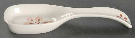 Pretty Pink (Corelle) Spoon Rest/Holder (Holds 1 Spoon)