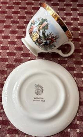 CVS1 Footed Cup & Saucer Set