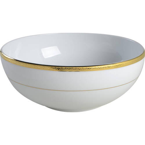 Grand Buffet Gold 9" Salad Serving Bowl