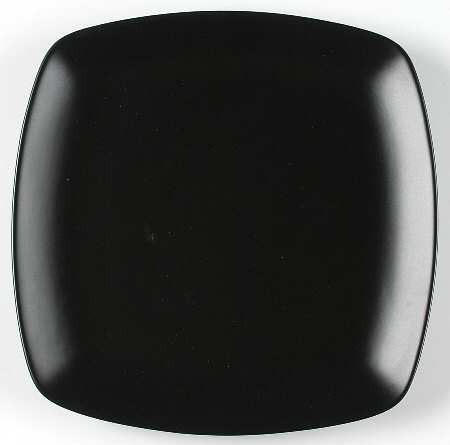 Corso Black Dinner Plate