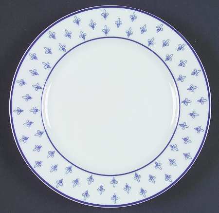 Fleur de Lys (Chateaux Bleus) Bread & Butter Plate