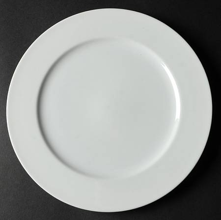 Birch (All White) Luncheon Plate