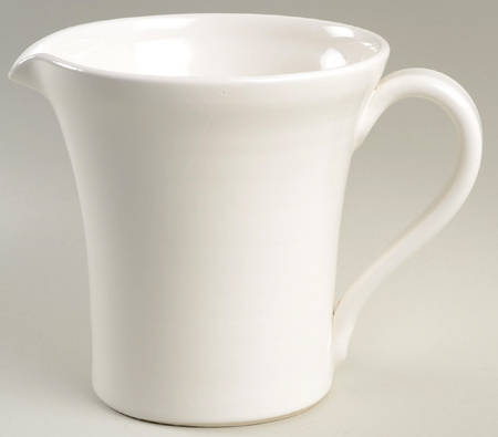 Rustic White 48 Oz Pitcher