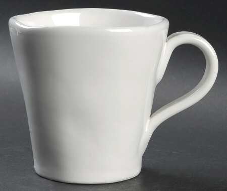 Rustic White Mug