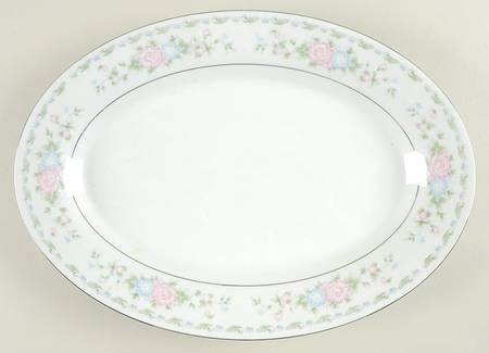 Helen 14" Oval Serving Platter