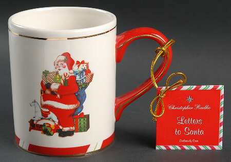 Letters To Santa Large Mug