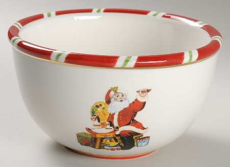 Letters To Santa Deep Soup/Cereal Bowl