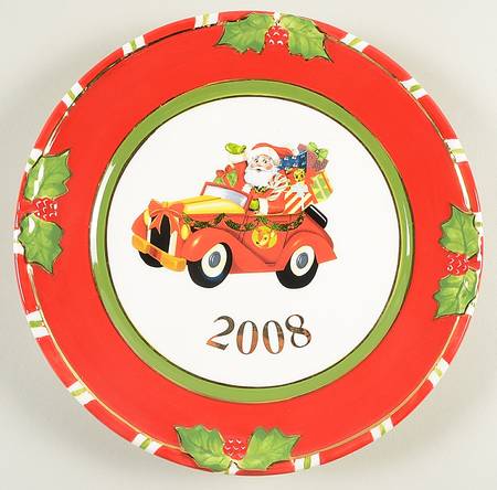 Letters To Santa 2008 Collector Plate