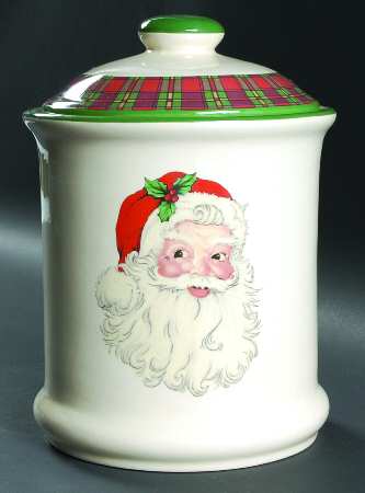 Christmas in the Woods Large Canister & Lid