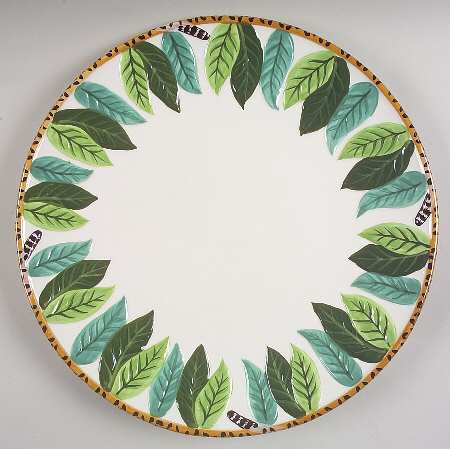 Jungle Jubilee 13" Chop Plate (Round Platter)