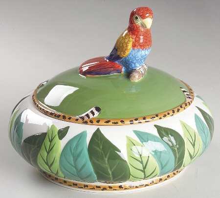 Jungle Jubilee Medium Bowl & Lid