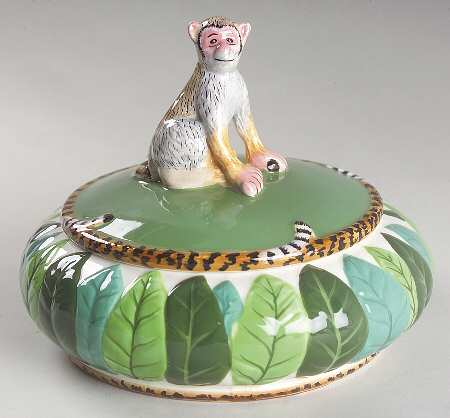 Jungle Jubilee Small Bowl & Lid