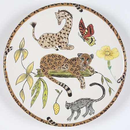 Jungle Jubilee Salad/Dessert Plate
