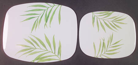 Bamboo Leaf (Corelle) 2-Piece Stove and Counter Mat