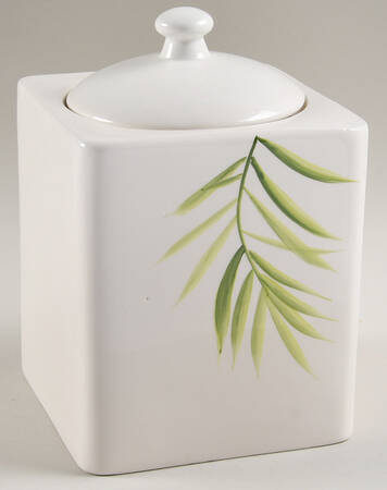 Bamboo Leaf (Corelle) Medium Canister & Lid