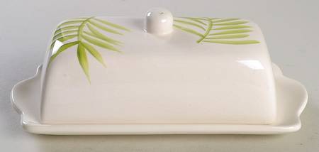 Bamboo Leaf (Corelle) 1/4 Lb Covered Butter