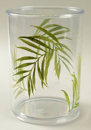 Bamboo Leaf (Corelle) Medium Acrylic Canister No Lid