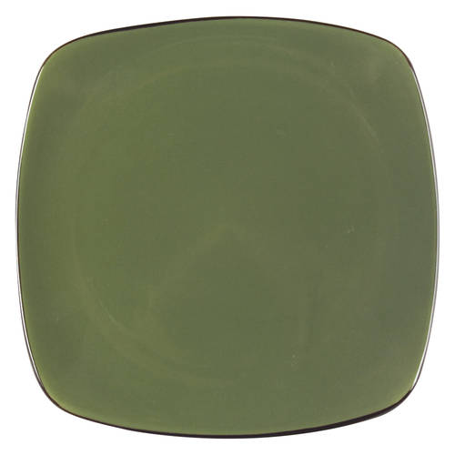 Bay Leaf Green Luncheon Plate