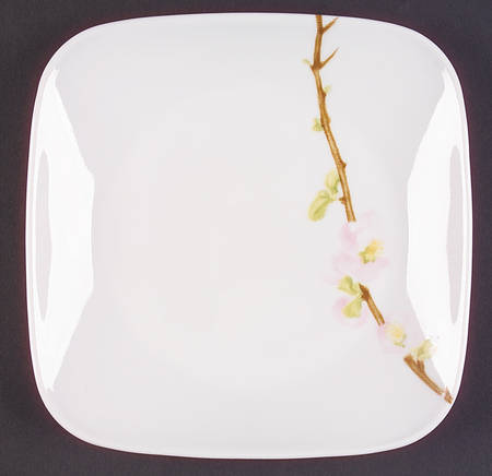 Cherry Blossom (Thick Body, Corelle) Salad Plate